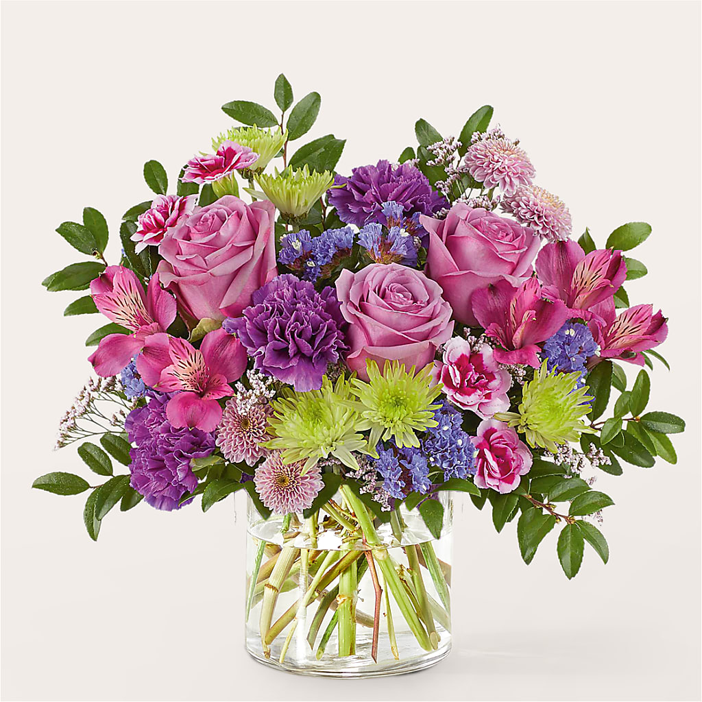Glass Half Full Bouquet –  Flowerland, Athol MA