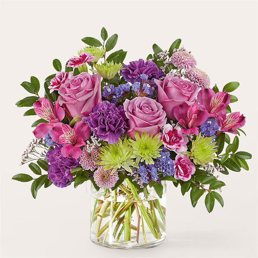 Glass Half Full Bouquet –  Flowerland, Athol MA