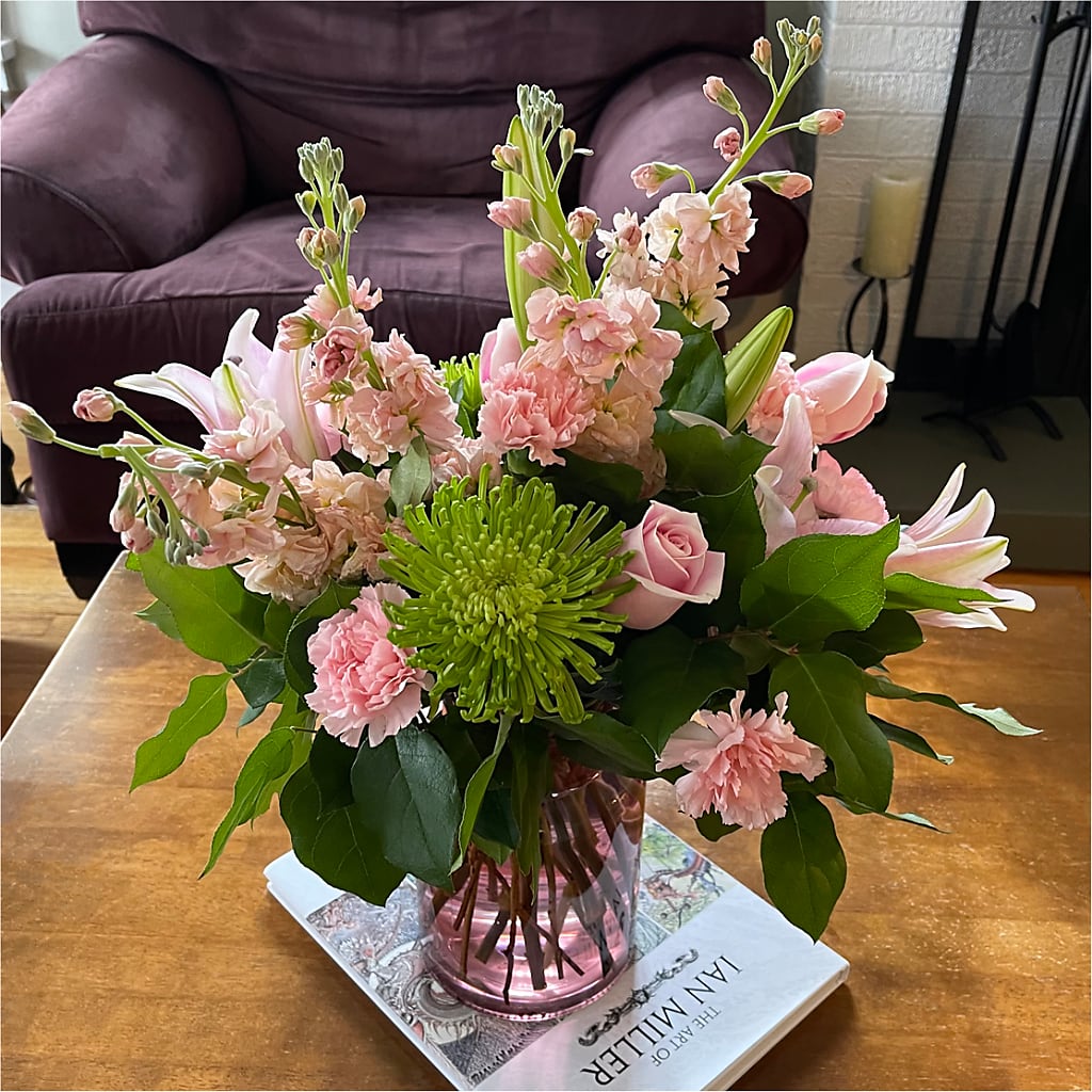 Pretty in Pink Bouquet –  Flowerland, Athol MA