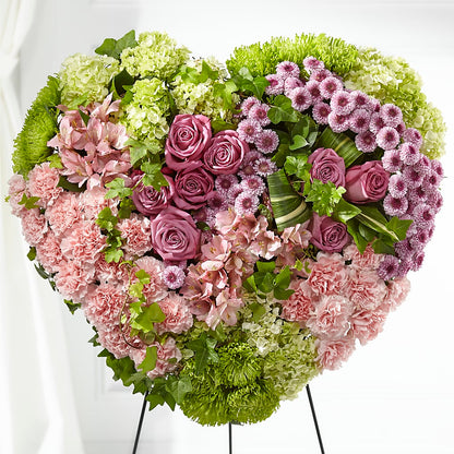 Heartwarming Standing Heart –  Flowerland, Athol MA