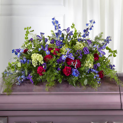 Always Treasured Casket Spray –  Flowerland, Athol MA