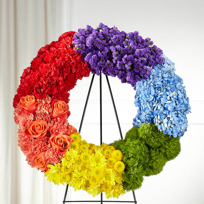Circle of Love Wreath –  Flowerland, Athol MA