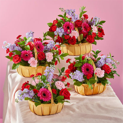 Pink Picnic Basket –  Flowerland, Athol MA