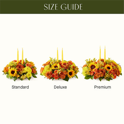 Autumn Harmony Centerpiece –  Flowerland, Athol MA