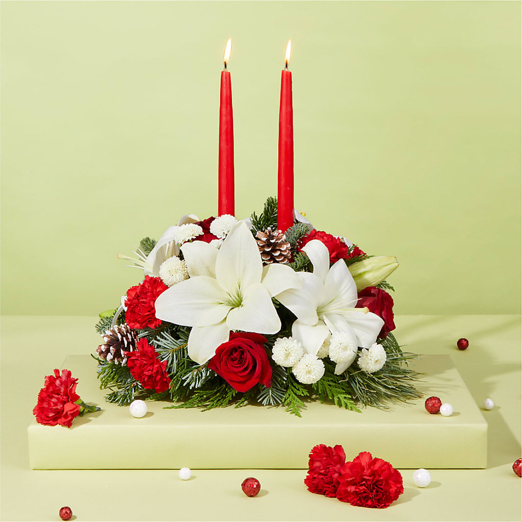 Seasonal Festivities Centerpiece –  Flowerland, Athol MA