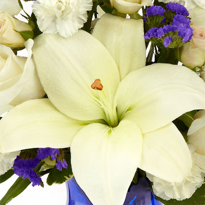 Sapphire Rush Bouquet –  Flowerland, Athol MA
