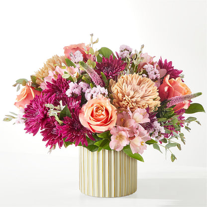 Berry Cobbler Bouquet with Ivory Vase –  Flowerland, Athol MA