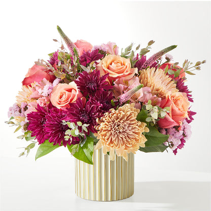 Berry Cobbler Bouquet with Ivory Vase –  Flowerland, Athol MA