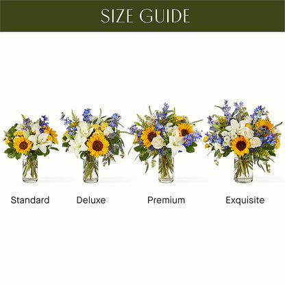 Wonderfully Sunny Bouquet –  Flowerland, Athol MA