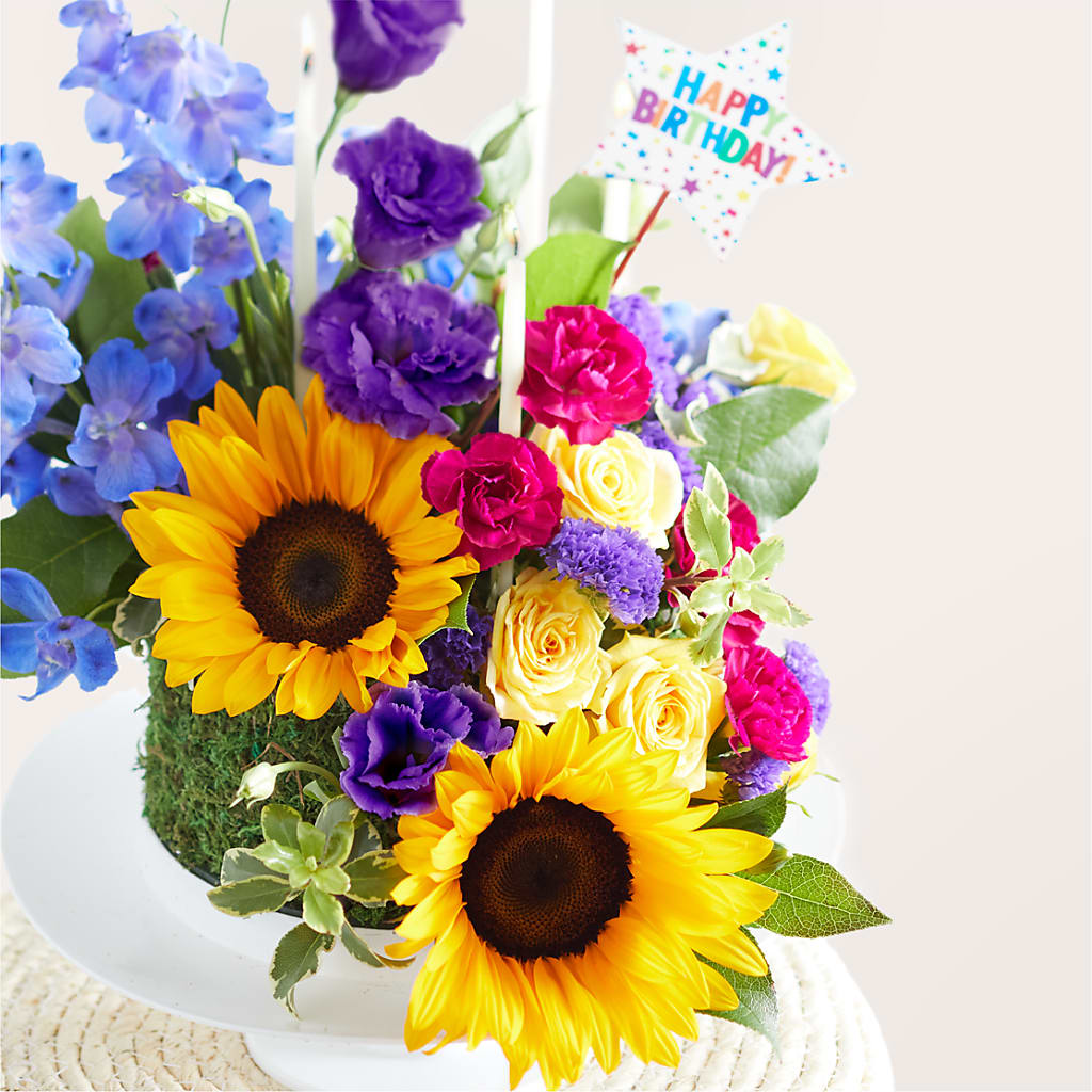 Star of the Day Floral Cake –  Flowerland, Athol MA