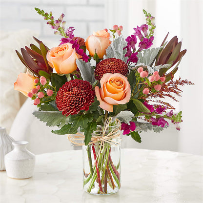 Moody Hues Bouquet –  Flowerland, Athol MA