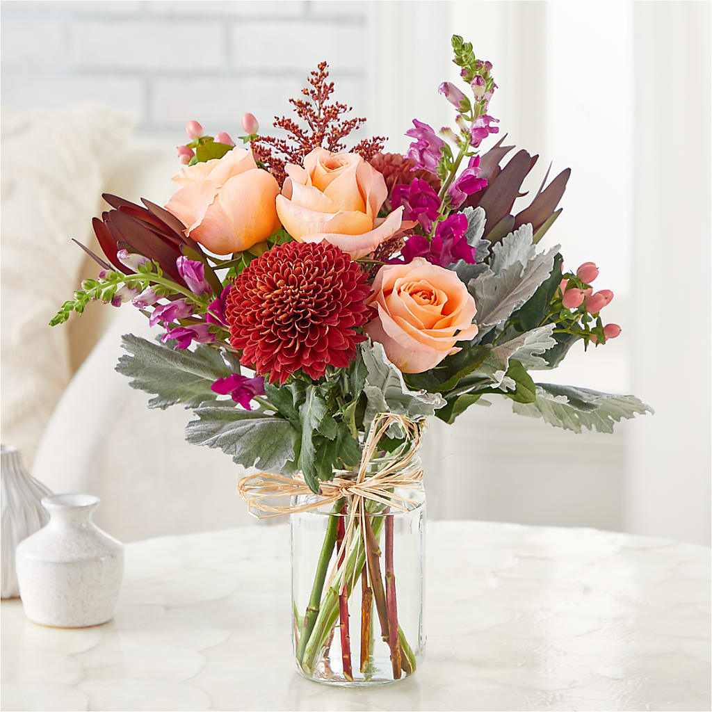 Moody Hues Bouquet –  Flowerland, Athol MA