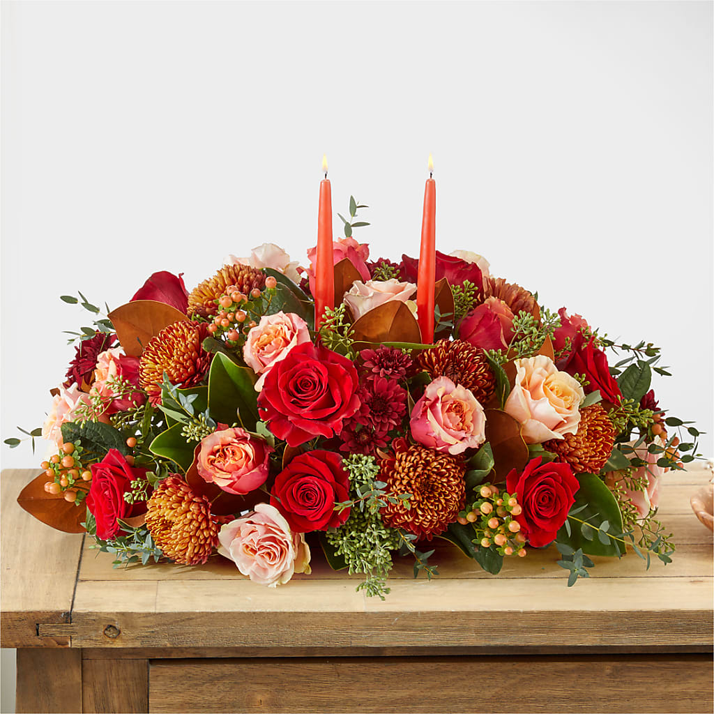 Gather Near Centerpiece –  Flowerland, Athol MA