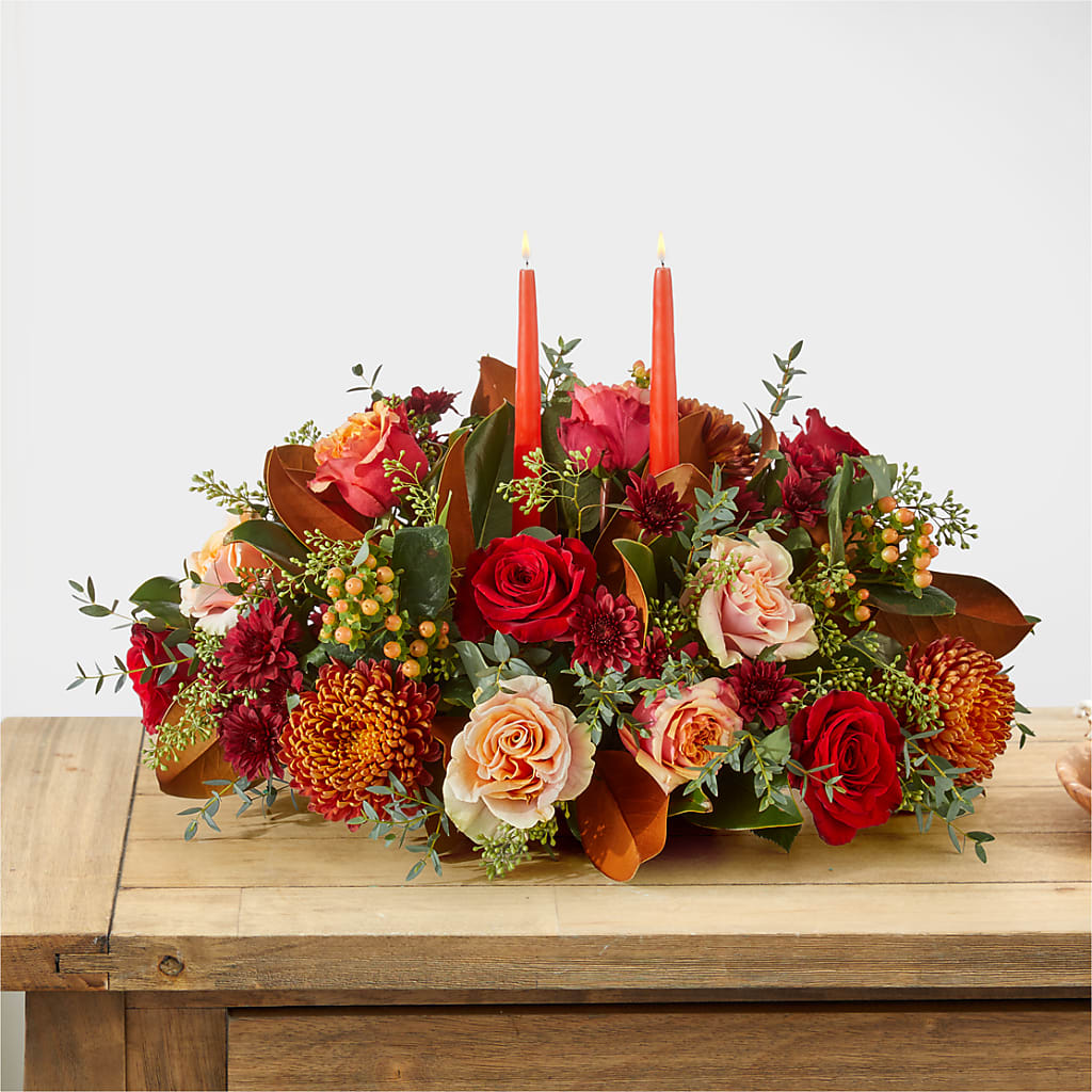 Gather Near Centerpiece –  Flowerland, Athol MA