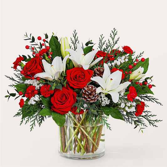 Best in Snow Bouquet –  Flowerland, Athol MA