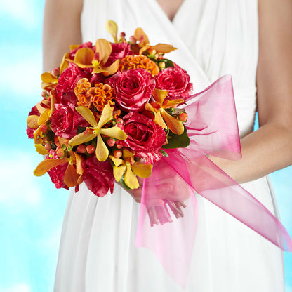 Brilliant Shades of Love Bouquet –  Flowerland, Athol MA