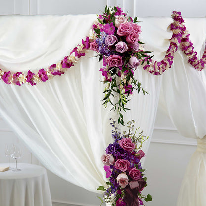 Color & Light Chuppah Decor –  Flowerland, Athol MA